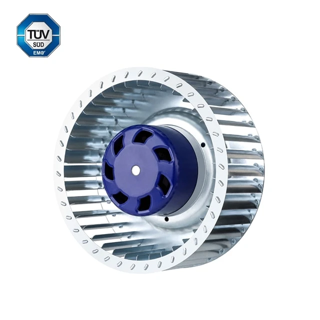 180mm 115V 50/60 HZ Low Noise EC Brushless Hvac Centrifugal Exhaust Fan For Air Conditioner
