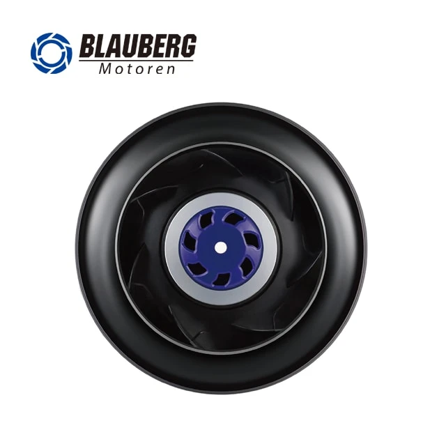 220mm EC Backward Industrial Extractor Fan Photo For Blast Freezer