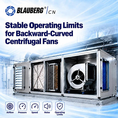 Lower Airflow, Ntau Suab nrov? Kev txwv kev ua haujlwm ruaj khov rau rov qab-Ntxuam centrifugal n...