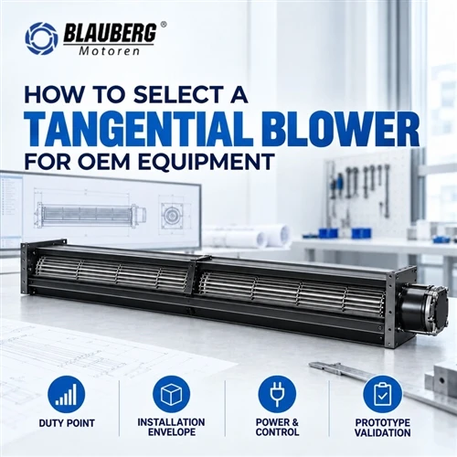 Yuav Ua Li Cas Xaiv Tangential Blower rau Cov Khoom Siv OEM