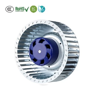 180mm EC rau pem hauv ntej Curved Impeller Technology Tsav IP55 Centrifugal Ntxuam